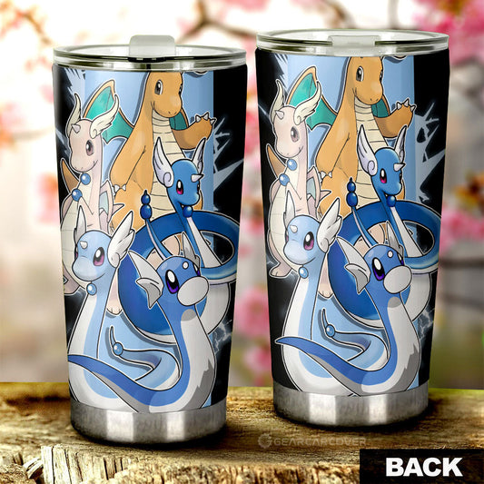 Dragonite Tumbler Cup Custom Car Accessories For Fans - Gearcarcover - 2