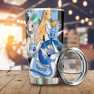 Dragonite Tumbler Cup Custom Car Accessories For Fans - Gearcarcover - 1