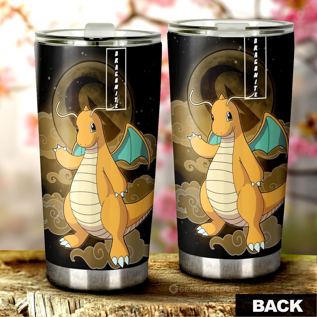 Dragonite Tumbler Cup Custom - Gearcarcover - 3