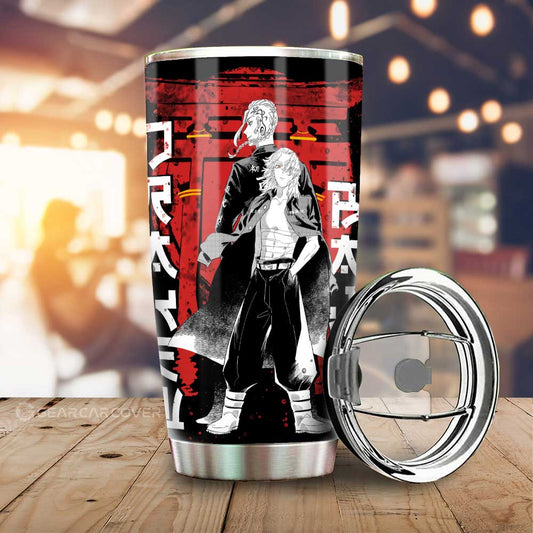 Draken x Baji Tumbler Cup Custom Anime Car Accessories - Gearcarcover - 1