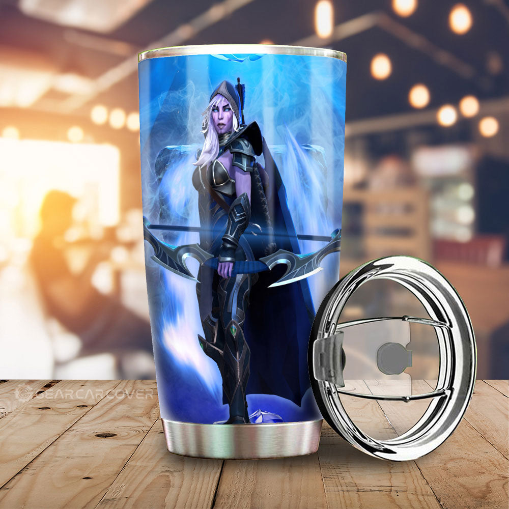 Drow Ranger Tumbler Cup Custom Car Accessories - Gearcarcover - 1