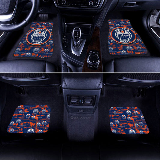 Edmonton Oilers Car Floor Mats Custom Car Accessories - Gearcarcover - 2