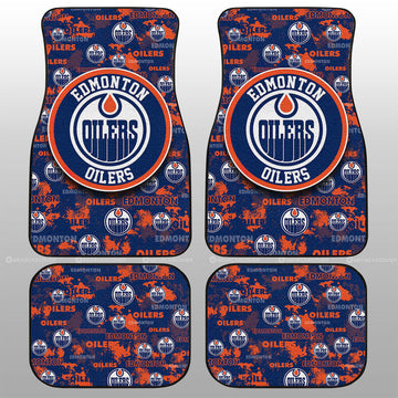 Edmonton Oilers Car Floor Mats Custom Car Accessories - Gearcarcover - 1