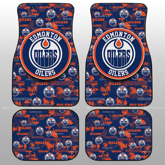 Edmonton Oilers Car Floor Mats Custom Car Accessories - Gearcarcover - 1