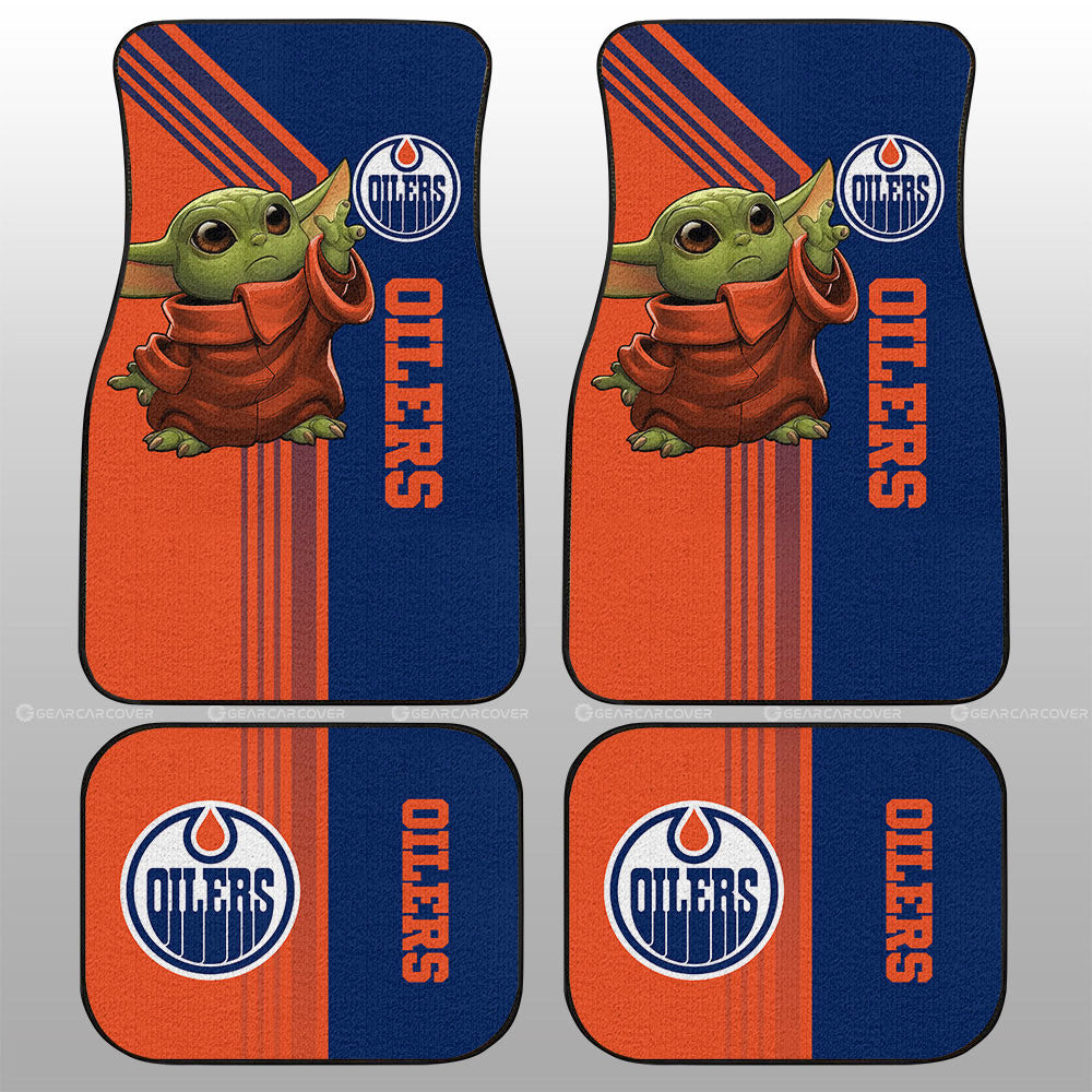 Edmonton Oilers Car Floor Mats Custom Car Accessories - Gearcarcover - 1