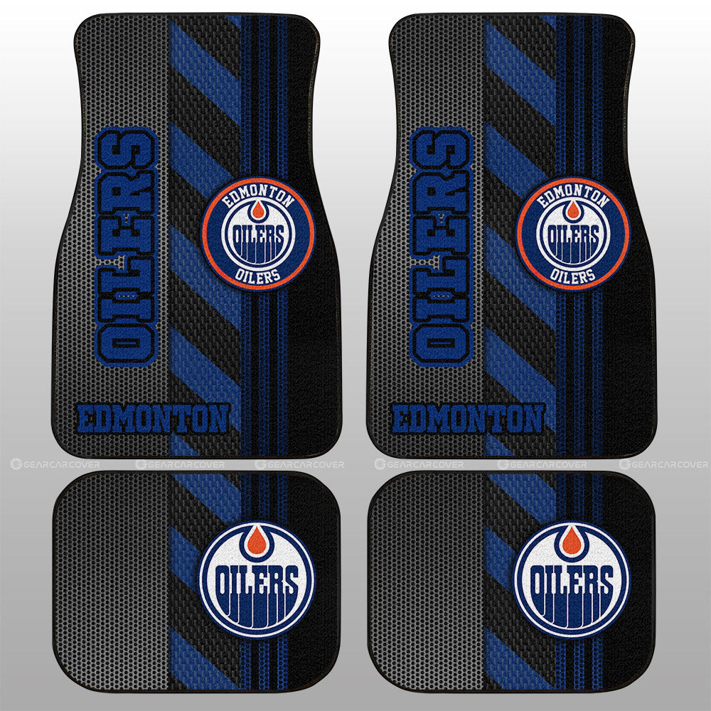 Edmonton Oilers Car Floor Mats Custom Car Accessories - Gearcarcover - 1