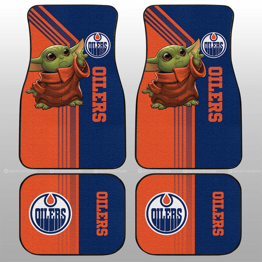 Edmonton Oilers Car Floor Mats Custom Car Accessories - Gearcarcover - 1