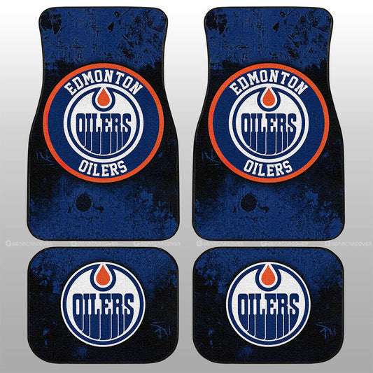 Edmonton Oilers Car Floor Mats Custom Car Accessories - Gearcarcover - 1