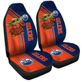 Edmonton Oilers Car Seat Covers Baby Yoda Car Accessories - Gearcarcover - 3