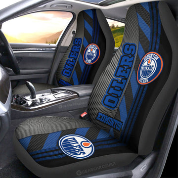 Edmonton Oilers Car Seat Covers Custom Car Accessories - Gearcarcover - 1