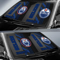 Edmonton Oilers Car Sunshade Custom Car Accessories - Gearcarcover - 2
