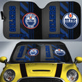 Edmonton Oilers Car Sunshade Custom Car Accessories - Gearcarcover - 1