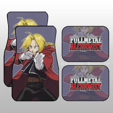 Edward Elric Car Floor Mats Custom Main Hero Car Accessories - Gearcarcover - 1