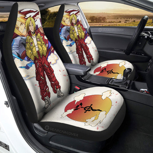 Edward Elric Car Seat Covers Anime Collection - Gearcarcover - 2