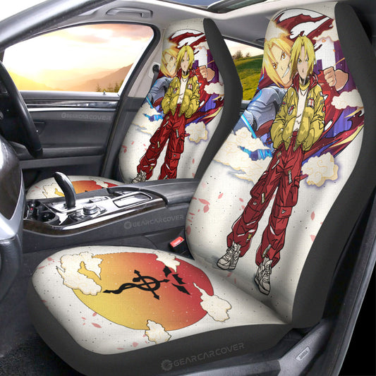 Edward Elric Car Seat Covers Anime Collection - Gearcarcover - 1