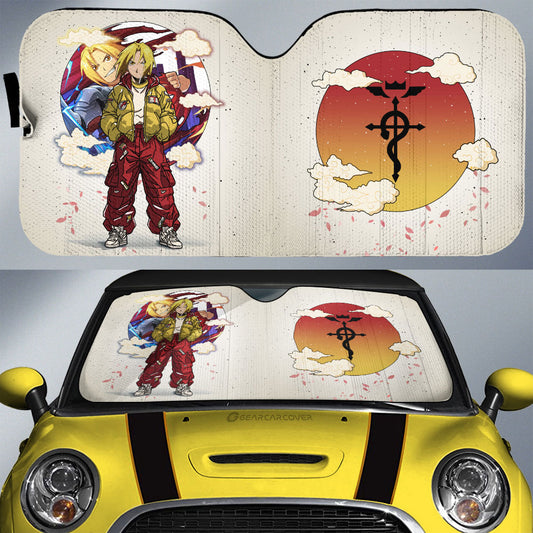 Edward Elric Car Sunshade Anime Collection - Gearcarcover - 1