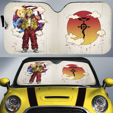 Edward Elric Car Sunshade Anime Collection - Gearcarcover - 1
