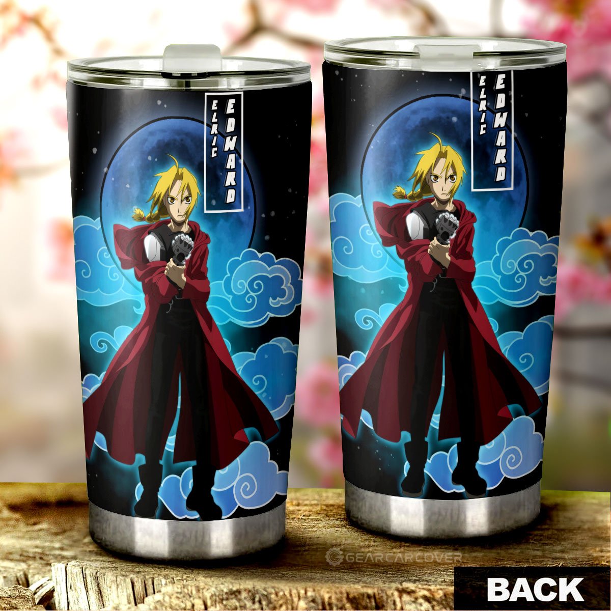 Edward Elric Tumbler Cup Custom Car Interior Accessories - Gearcarcover - 3
