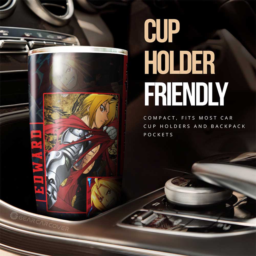 Edward Elric Tumbler Cup Custom - Gearcarcover - 2