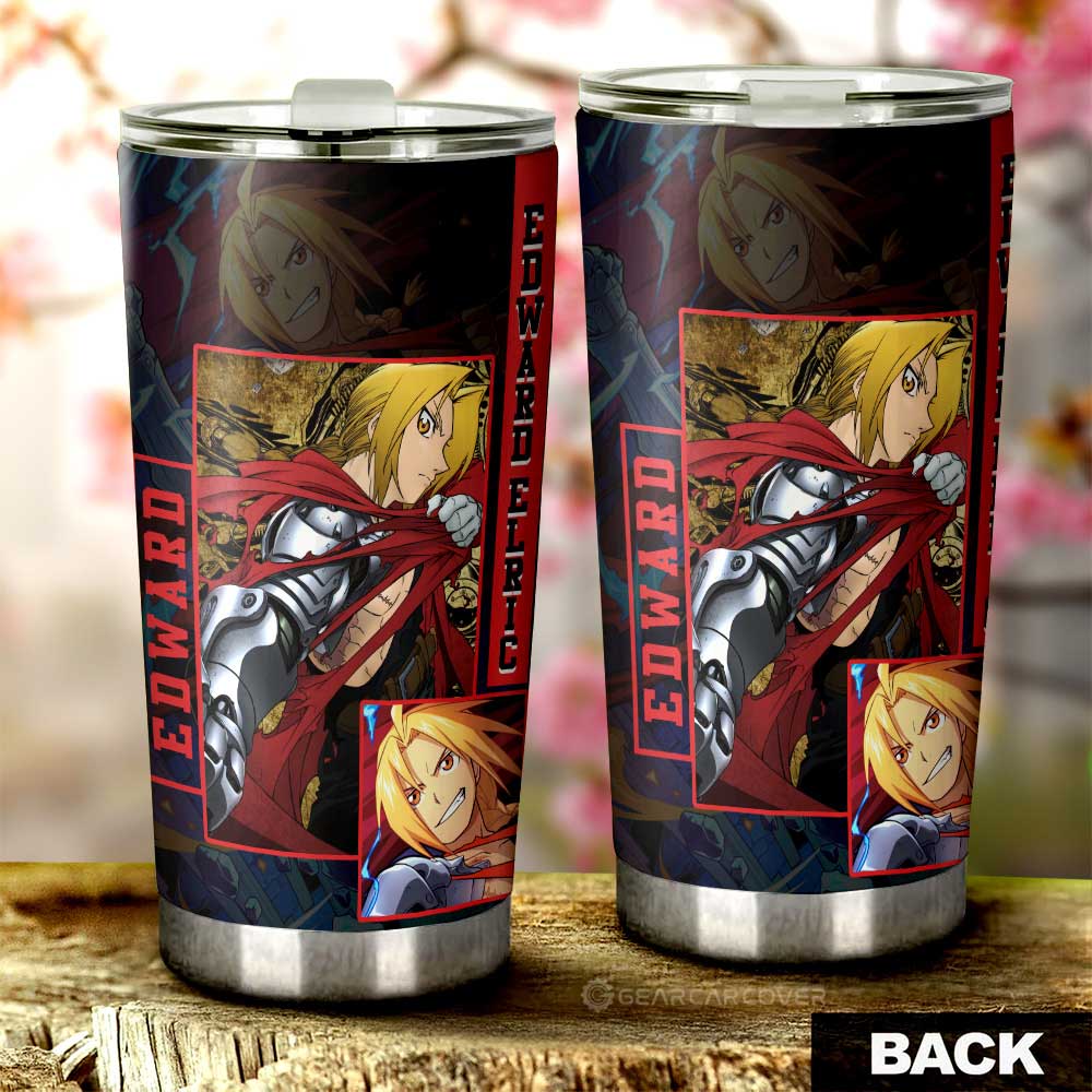 Edward Elric Tumbler Cup Custom - Gearcarcover - 3