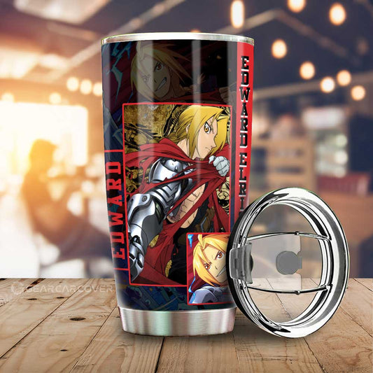 Edward Elric Tumbler Cup Custom - Gearcarcover - 1