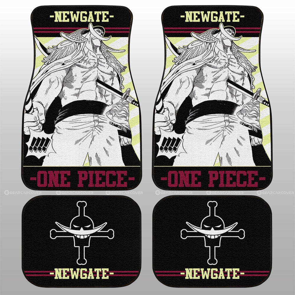 Edward Newgate Whitebeard Car Floor Mats Custom Car Accessories - Gearcarcover - 1