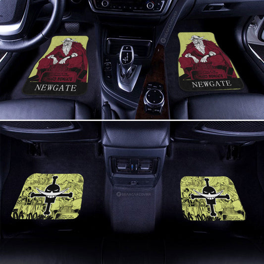 Edward Newgate Whitebeard Car Floor Mats Custom Car Accessories - Gearcarcover - 1