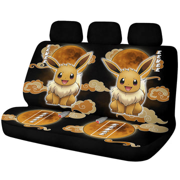 Eevee Car Back Seat Covers Custom Anime Car Accessories - Gearcarcover - 1