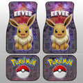 Eevee Car Floor Mats Custom Anime Galaxy Manga Style - Gearcarcover - 4