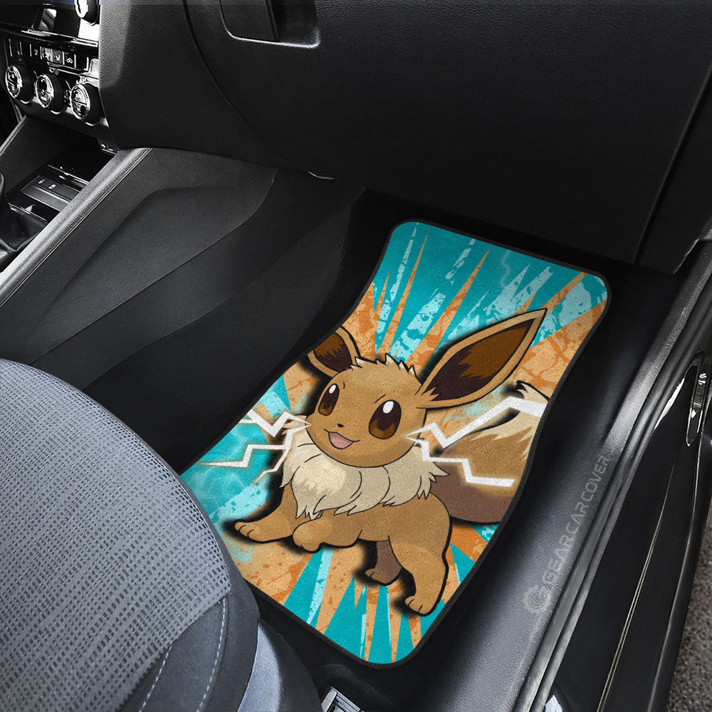 Eevee Car Floor Mats Custom Car Interior Accessories - Gearcarcover - 3