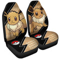 Eevee Car Seat Covers Custom Anime Car Accessories - Gearcarcover - 3