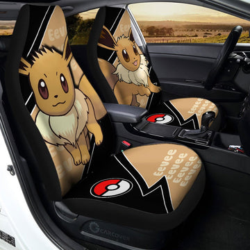 Eevee Car Seat Covers Custom Anime Car Accessories - Gearcarcover - 1