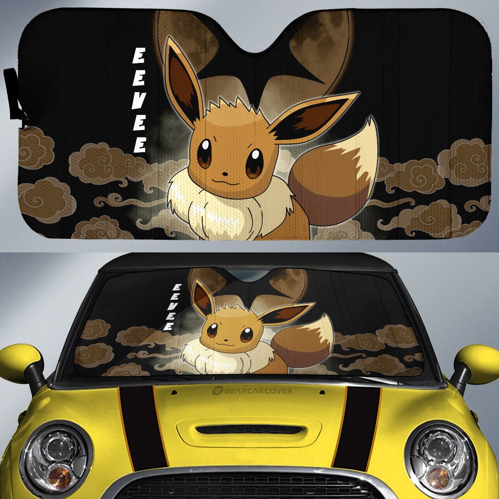 Eevee Car Sunshade Custom Car Accessories - Gearcarcover - 1