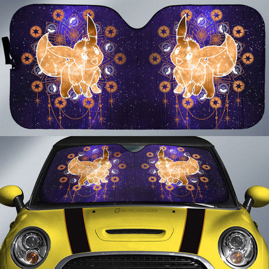 Eevee Car Sunshade Custom Car Accessories - Gearcarcover - 1