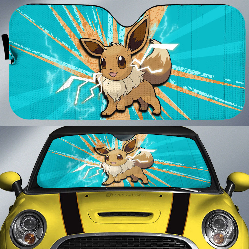 Eevee Car Sunshade Custom Car Interior Accessories - Gearcarcover - 1