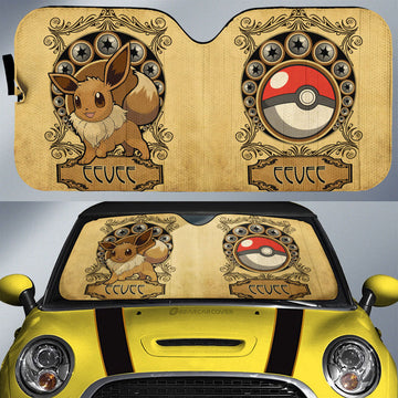 Eevee Car Sunshade Custom Car Interior Accessories - Gearcarcover - 1