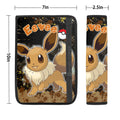 Eevee Seat Belt Covers Custom Tie Dye Style Anime Car Accessories - Gearcarcover - 1