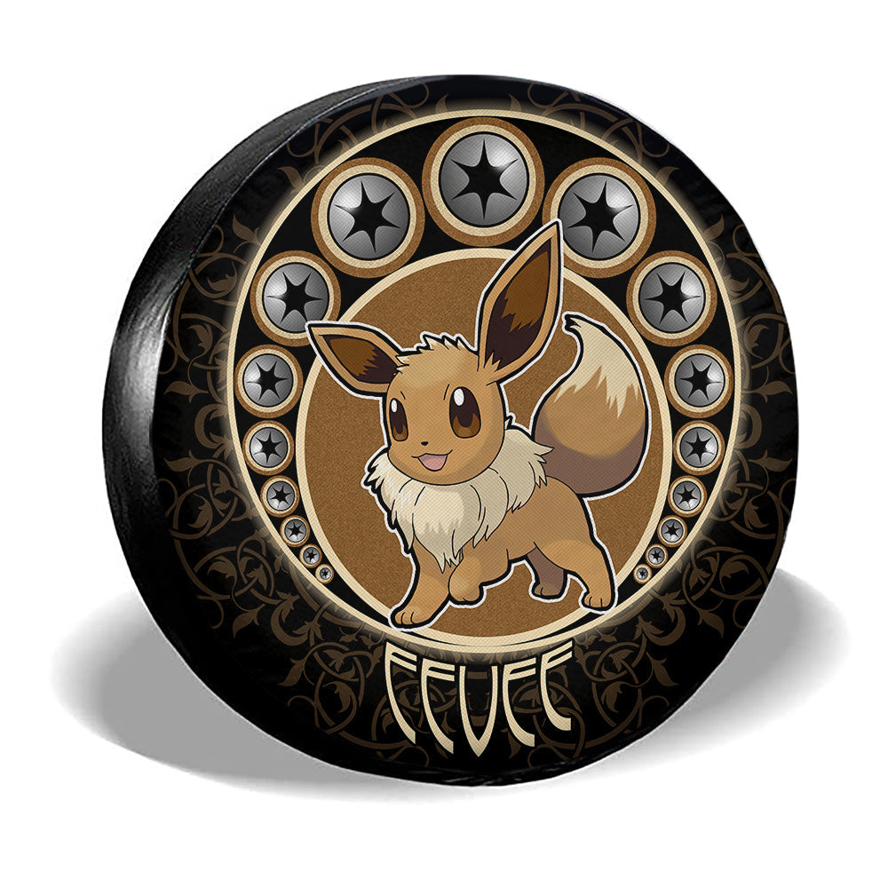 Eevee Spare Tire Cover Custom Anime For Fans - Gearcarcover - 3