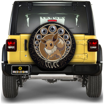 Eevee Spare Tire Cover Custom Anime For Fans - Gearcarcover - 1