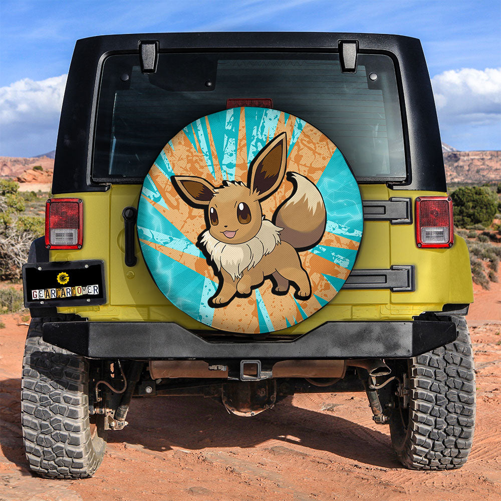 Eevee Spare Tire Cover Custom For Fans - Gearcarcover - 2