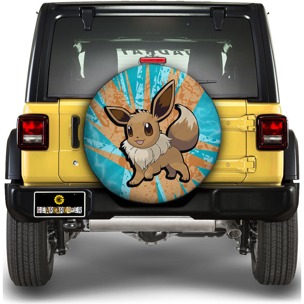 Eevee Spare Tire Cover Custom For Fans - Gearcarcover - 1