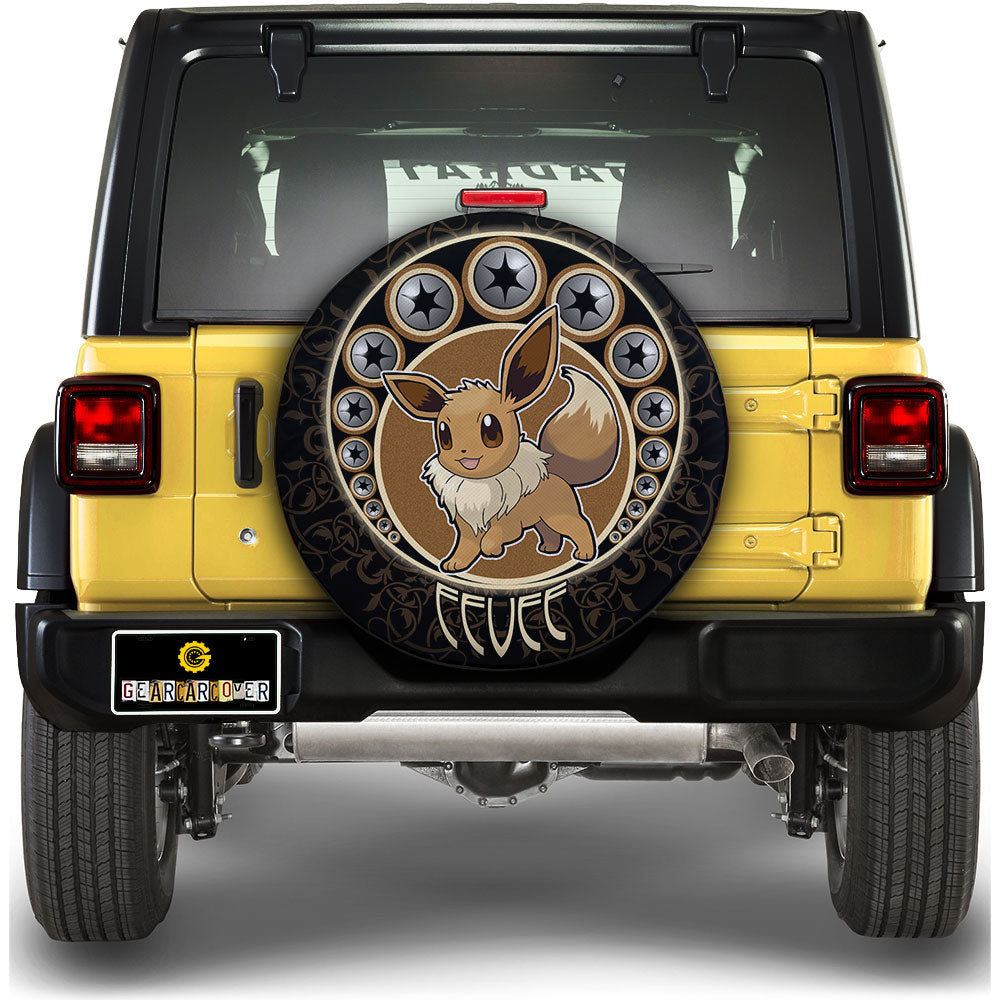 Eevee Spare Tire Cover Custom For Fans - Gearcarcover - 1