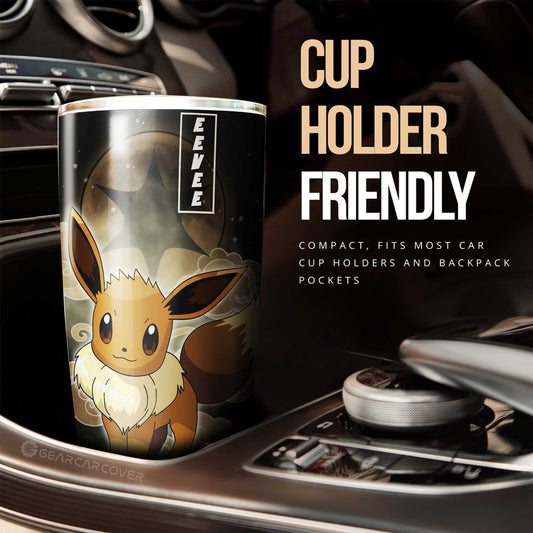 Eevee Tumbler Cup Custom Anime - Gearcarcover - 2