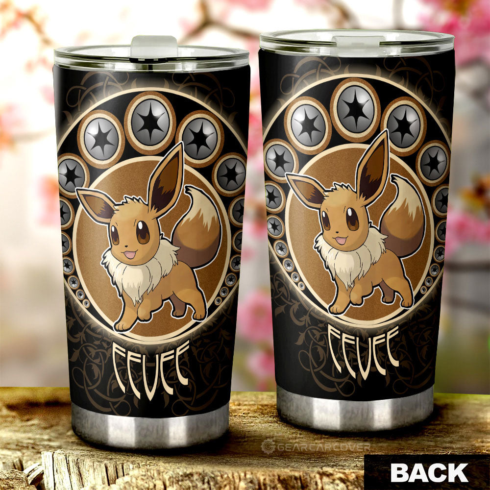 Eevee Tumbler Cup Custom Anime - Gearcarcover - 3