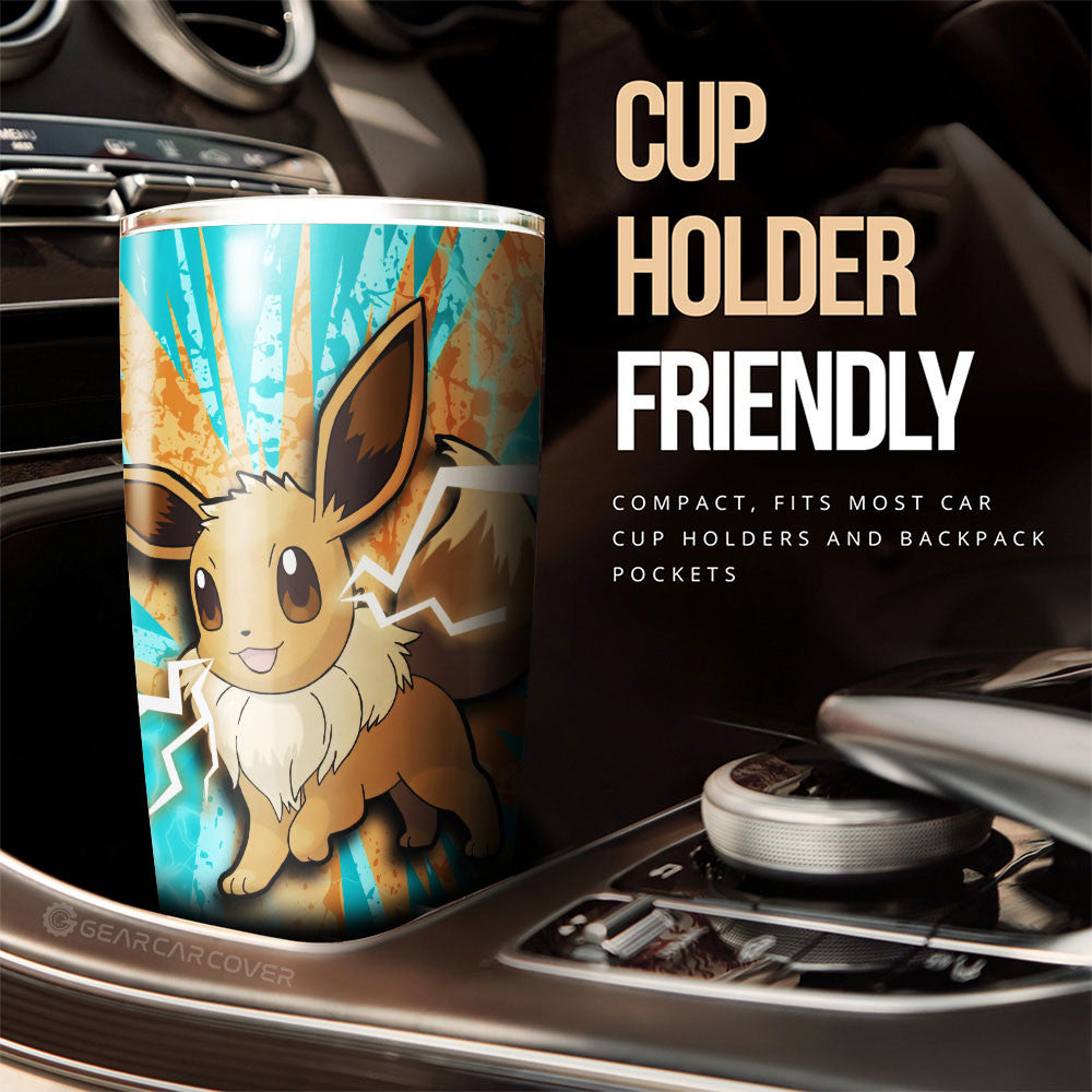 Eevee Tumbler Cup Custom Car Interior Accessories - Gearcarcover - 2