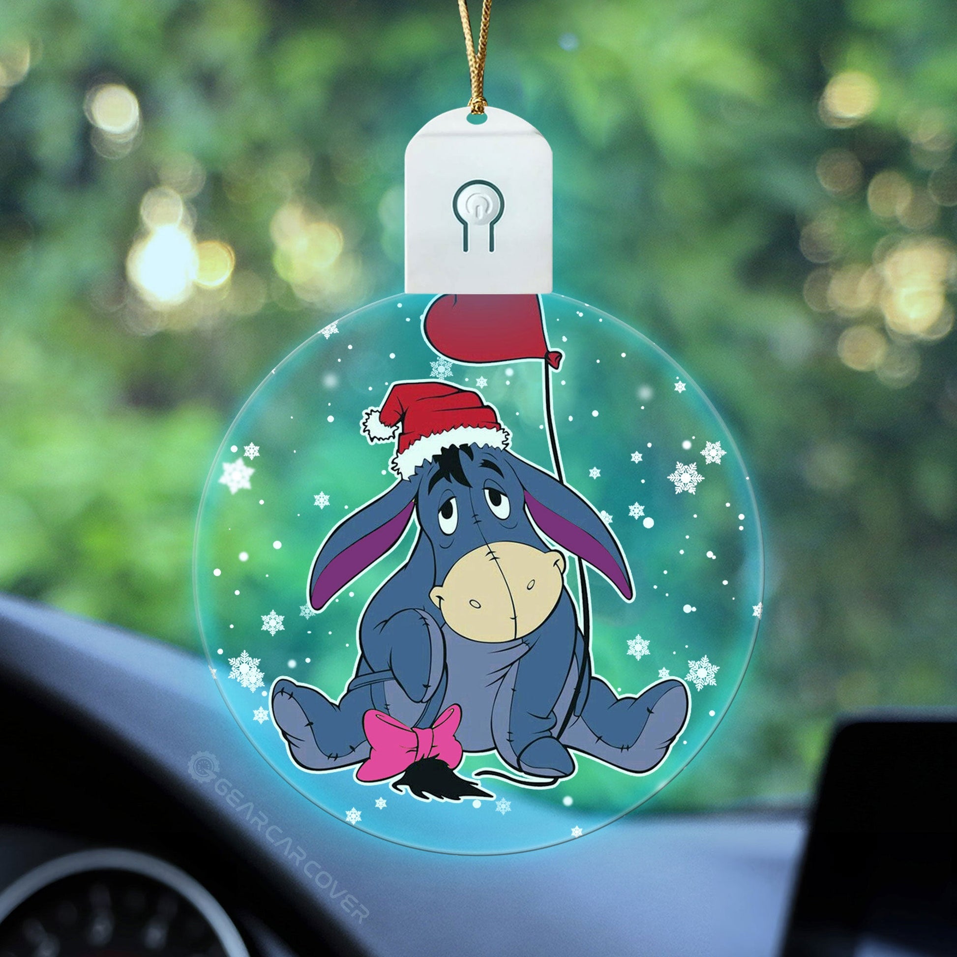 Eeyore Led Ornament Custom Car Decorations - Gearcarcover - 2