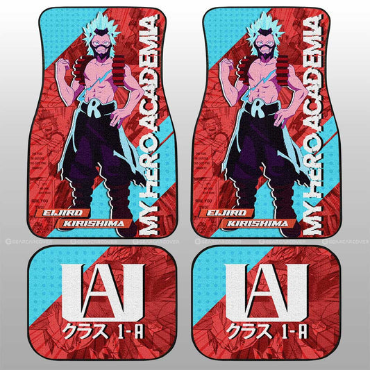 Eijiro Kirishima Car Floor Mats Custom Car Interior Accessories - Gearcarcover - 1