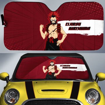 Eijirou Kirishima Car Sunshade Custom For Fans - Gearcarcover - 1