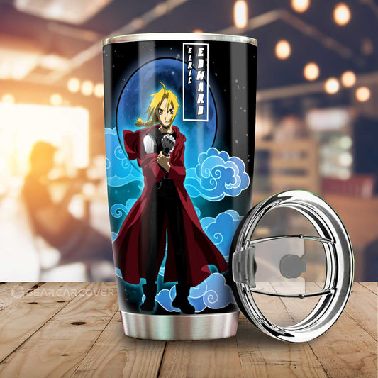 Elric Alphonse And Elric Edward Tumbler Cup Custom Car Interior Accessories - Gearcarcover - 2