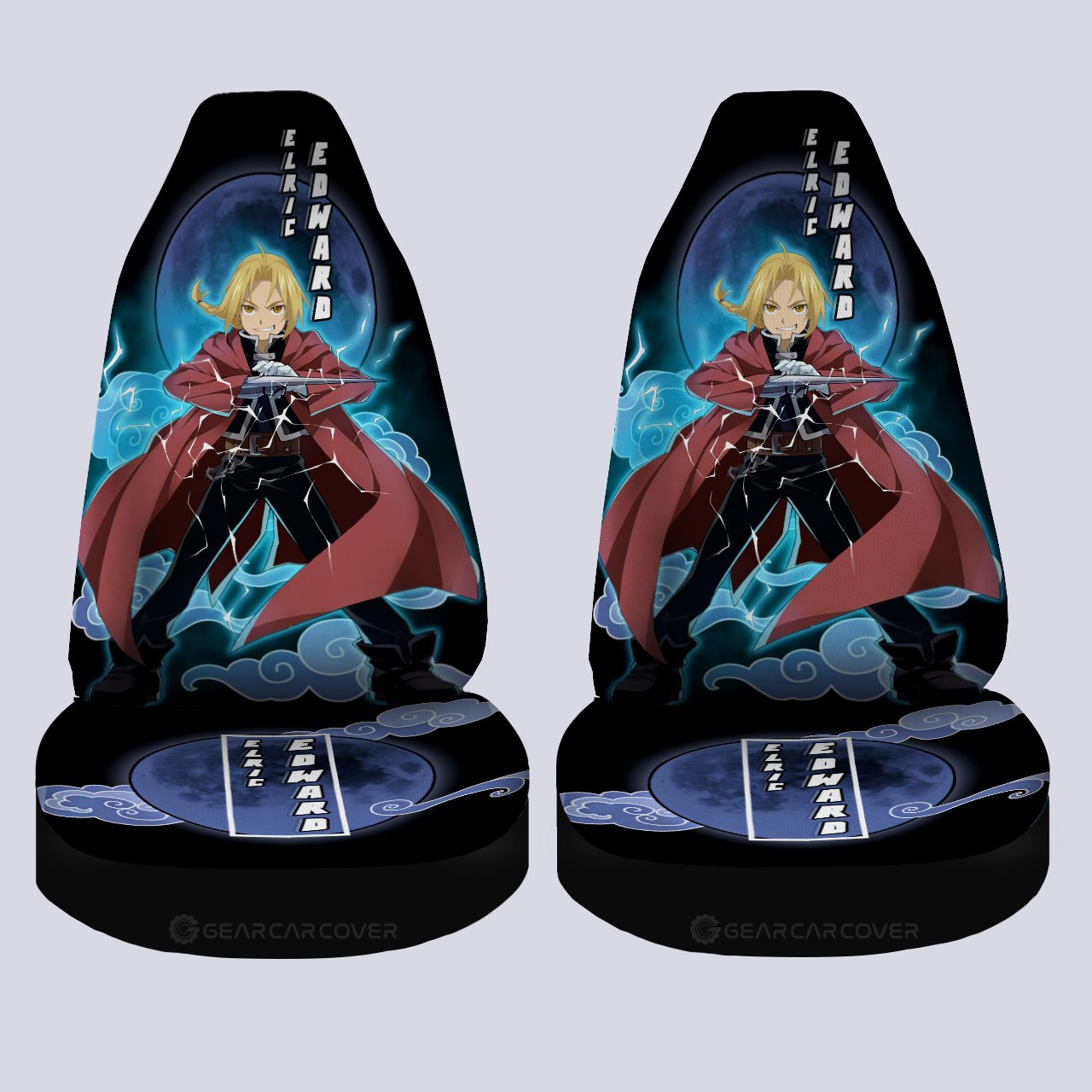 Elric Edward Car Seat Covers Custom Car Interior Accessories - Gearcarcover - 4